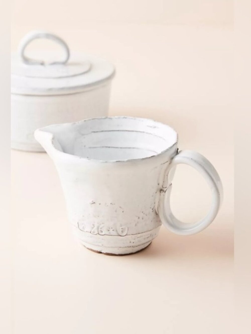 MSRP $34 Anthropologie The Glenna Italian Earthenware Creamer